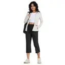 Willit Women's Yoga Capris Pants High Waist Straight Leg Athletic Exercise Workout Capris 21" Black L image 4