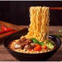 Bai Xiang Umami Classic Spicy Beef Flavor Instant Noodles, 12 Cups (Full Box) image 1