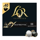 L'OR Espresso Ristretto 40 Coffee Pods Intensity 11 208g image 0