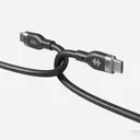 Hyper® 1.5m Silicone USB-C to USB-C 60W Charging Cable - Black image 4