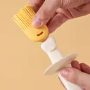 BJ oil brush with bottle, glass baking and barbecue oil brush image 6