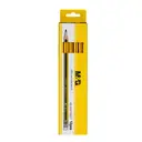 M&G HB Pencils, 12 Pack Pre-Sharpened Wooden Graphite Pencils with Erasers, Hexagonal School Pencils for Writing, Drawing, and Office Use, Yellow and Black Striped image 4