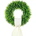 24 Inch Large Boxwood Wreaths-1pcs image 0