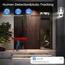 JOOAN Outdoor Full HD Camera with Triple Lens, Convenience Store & Street Surveillance Security Camera, Humand Tracking, 2, 4G and 5G WiFi Smart Camera, H.265/H.264 image 1