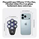 Rasoir électrique Enchen Alien Pro 2 pour utilisation à sec ou sous l'eau, avec tête flottante magnétique amovible 7D, idéal pour les hommes chauves, 1 pièce. image 5