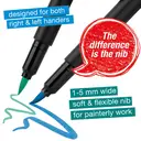 Faber-Castell Black Edition, marqueurs à pinceau, 10 pièces dans un étui en carton image 4