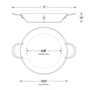 de Buyer Mineral B Element Poêle à paella 32 cm image 3