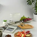 White Label Large 2L Drink Dispenser with Handle, Fits Fridge Door Storage, Home Essential, Green image 1