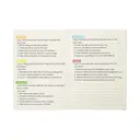 Jubiluu Carnet A5 à couverture souple, lot de 3, motif Stitch - 50 feuilles (papier offset 80 g/m²) - Carnet classique crème à réglure carrée pour l'école, le bureau, le journaling ou la prise de notes quotidienne - Garden Bloom image 7