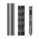 EasyWox Kit de Tournevis Électrique Mini 62-en-1, Affichage Numérique du Couple, Batterie Lithium Rechargeable 500mAh, Boîte de Rangement Rotative, Embouts Longs, Gris image 0