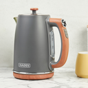 Haden Dorchester Digital Kettle, Variable Temperature, Grey Coated Stainless Steel & Wooden Effect - 201300 image 5