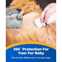 Oneisall N12 Tondeuse sans fil multifonction pour chien et chat image 6