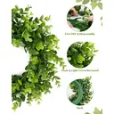11 Inch Artificial Boxwood Small Wreath -2pcs image 2