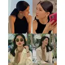 Boucles d'oreilles VoxorAI blanc crème classique à double perle (style réversible), puces d'oreilles, boucles d'oreilles pendantes, mode de luxe, nouveauté de niche, article phare  6mm和14mm image 6