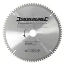 Silverline TCT Aluminium Blade 80T image 0