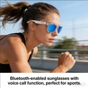 Verbex E13-C White Glasses, AI Glasses, Smart Glasses, Bluetooth Glasses, Music Playback, Call Answering, Wi-Fi Transmission, Voice Wake-up, Weather Forecast image 8