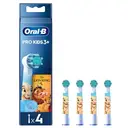 Oral-B Pro Kids Aufsteckbürsten, Der König der Löwen, 4er-Pack image 0