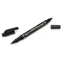 Pentel Twin Tipped Permanent Marker Black Pack of 2 image 3