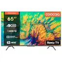 Coocaa 65-inch UHD Smart TV met Roku TV, HDR10, EyeCare Premium (laag blauw licht), drievoudige tuner, vloeiende streaming image 0