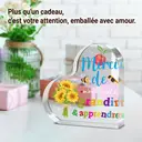 Alphynix Plaque cadeau de remerciements pour professeur en acrylique image 2