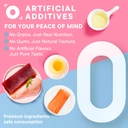 Pink Soft Cat Treats – Mixed Flavors (Tuna， Chicken， Salmon & Chicken)， 50 Sticks × 15g – Zero Additives， Grain-Free & Gel-Free – Hairball Control & Digestive Support – Trusted Canadian Pet Brand image 1