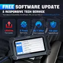 XTOOL D6 OBD2 Scanner, 2026 Full System Diagnostic Scan Tool, Free Update Car Scanner with 15 Services, Crank Sensor Relearn, Throttle Relearn, Oil Reset, ABS Bleed, FCA & CAN FD image 4