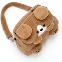 Sac ourson mignon en peluche - 23 cm image 0