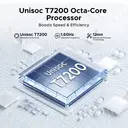 DOOGEE TAB A9+ 11-inch Tablet with Gemini AI， Android 15， 8580mAh & T7200 Octa-Core， 20GB+64GB/2TB LPDDR4X， 13MP+5MP， Widevine L1|Face ID|BT 5.0|5G WiFi|GPS|FM|OTG， GREY image 3