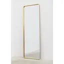 Melodieux Gold Bathroom Vanity Mirror for Wall, 60x90 cm Metal Framed Wall Mirror Rectangle, Decorative Mirror for Bedroom Living Room Entryway Horizontally or Vertically image 6
