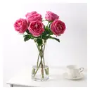 2Pcs 17.71in/45cm
Artificial Austin Tea Rose Latex Simulation Flower Really Touch Wedding Banquet Family Party Garden Flowers Arrangement Decor(rose red) image 4