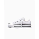 Converse Chuck Taylor All Star Lift Platform Canvas Women's Low-Top Shoes - White image 1
