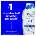 Head & Shoulders Classic Clean 2in1 Anti Dandruff Shampoo Refreshing Clean Scent 625ml image 5