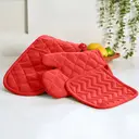 Dexam Pot Holder Love Colour 100% Cotton Scarlet Red image 3