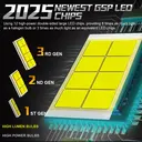 ENdureLite  H7 LED  Light Bulb, 300% Brighter 6000K White Simply Plug n Play, Fan Cooling LED Bulbs for Cars, Pack of 2 image 3