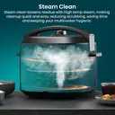 Hisense 6L Multicooker - Black, 10 Programmes, Pressure Cooker, Slow Cooker, Rice Cooker, Food Steamer, Stainless Steel, MC6SBUK image 7