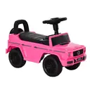 HOMCOM 3 in 1 Kids Ride On Car G350 Licensed Foot To Floor Slider Toddler Push Along NO POWER Pink 12-36 months image 0