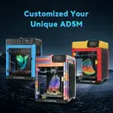 FLASHFORGE Adventurer 5M 3D-printer, max. 600 mm/s hoge printsnelheid, directe extruder van 280°C, afdrukformaat 220x220x220 mm image 6