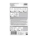 3M Command Medium Clear Hooks with Clear Strips 17091CLR, 2 Hooks, 4 Medium Strips image 3