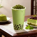 ALLEY TEA Matcha Pearl Milk Tea Solid Beverage 123g image 1