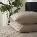 Meeallhome  Comforter Set  Tufted Comforter Set 200*200cm/50*75cm*2    khaki image 4
