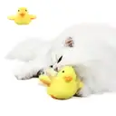 Petgravity Jouet interactif en peluche pour chat, Canard à ailes battantes, Lot de 1, Rechargeable USB-C, Contient de l’herbe à chat, Jouet couineur, Jouet de chasse image 8