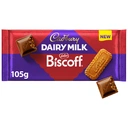 Cadbury Dairy Milk Biscoff 105g image 1