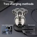 Qiman8009 Head Shavers for Bald Men 7D Floating Wet & Dry Electric Razor for Bald Heads with LED Smart Display  image 2