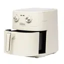 Haden Air Fryer - 6.5L, Cream, Knobs Control, Adjustable Timer & Temperature, Non-Stick Basket image 2