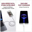 dpower F8216 Câble Type‑C Bidirectionnel Silicones,Câble de charge rapide 3A 60 W， Transfert 480Mbps, Compatible MacBook iPad iPhone16 Samsung Galaxy image 4