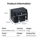 Ochama Friteuse sans huile double - 9 L image 8