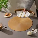 PP Single-Color Placemat
E-commerce Straw Yellow，Set of 6 Round Braided Placemats Table Mats for Dining Tables Washable Non-Slip Place Mats 15 inch for Home Decoration image 4