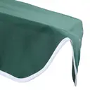 Garden furniture steel swing chair with canopy&seat cushion image 5