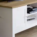 Vida Designs TV Unit Arlington White/Oak Effect image 5