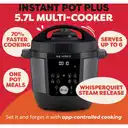 Instant Pot Plus WIFI 5,7 L Multi-Cooker – 9-in-1 Cooker – Druk koken, Langzaam koken, Fruitjes, Stomen, Rijst, Yoghurt, Sous Vide, Steriliseren, Warm houden image 1